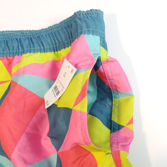 Mad Engine Mens Geometric Swim Trunks XXL Polyester - Picture 8 of 11